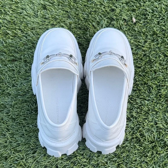 Princess Polly White Platform Shoes - Picture 2 of 5